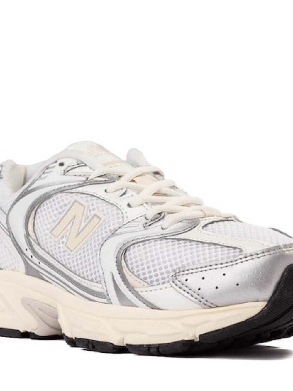 New Balance 530 Athletic Shoe - Silver Metallic / Linen